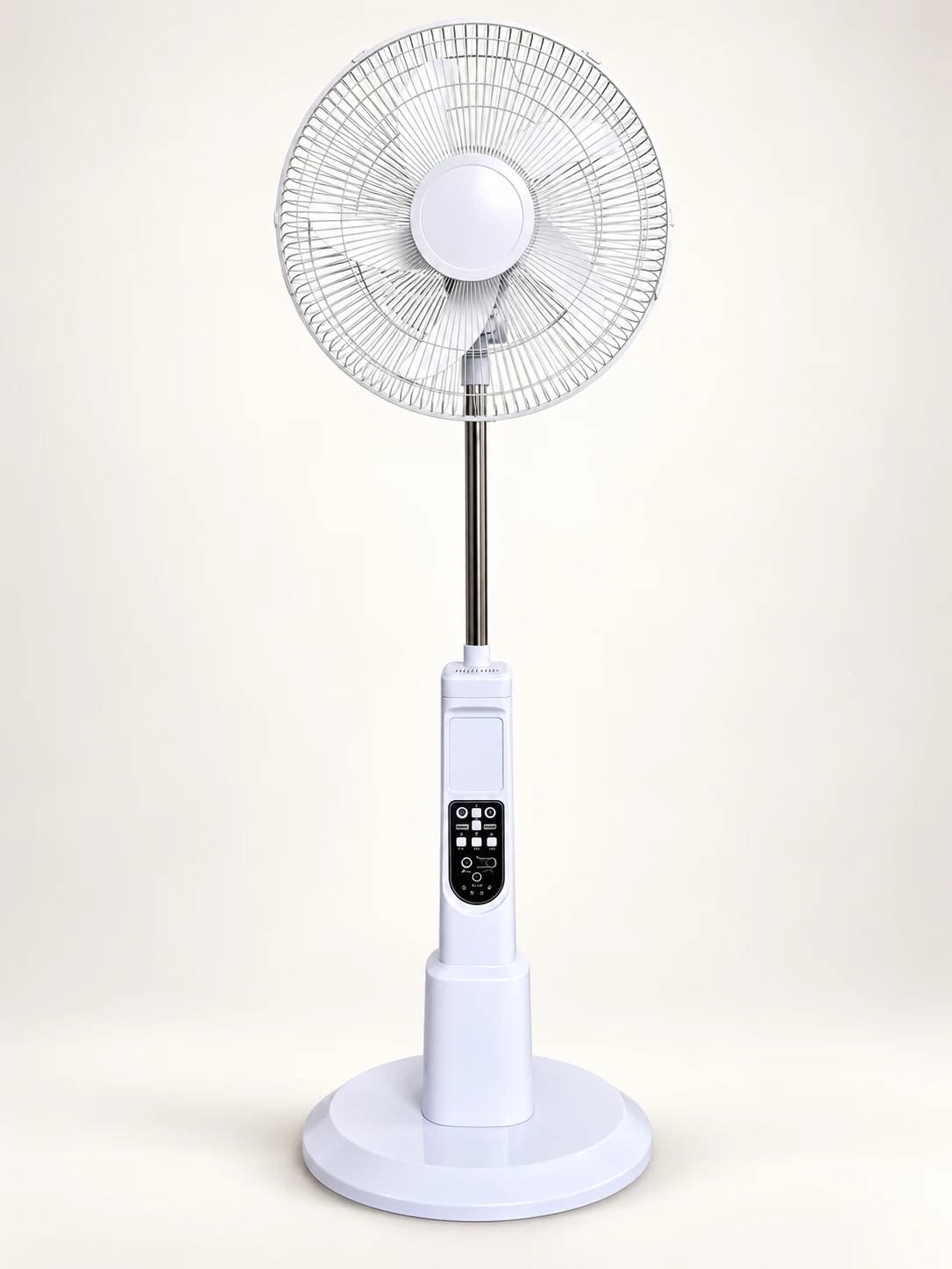 S-600 16" Solar Stand Fan