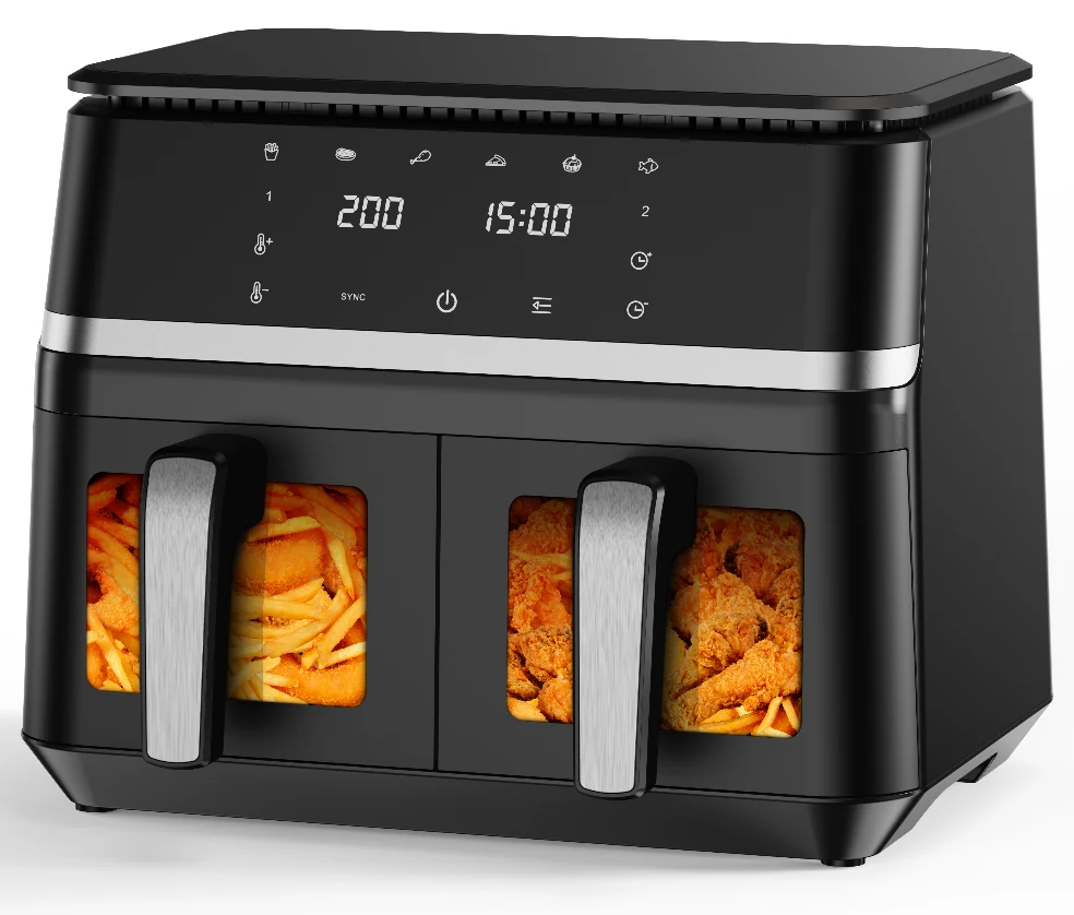 BW-8018D Dual-Basket Air Fryer